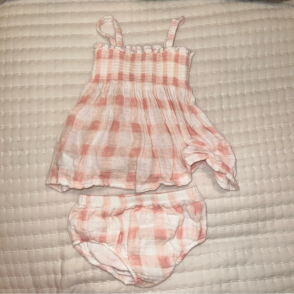 Angel Dear Pink & White Set - 18-24M
